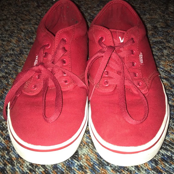 Red Vans - Picture 2 of 5